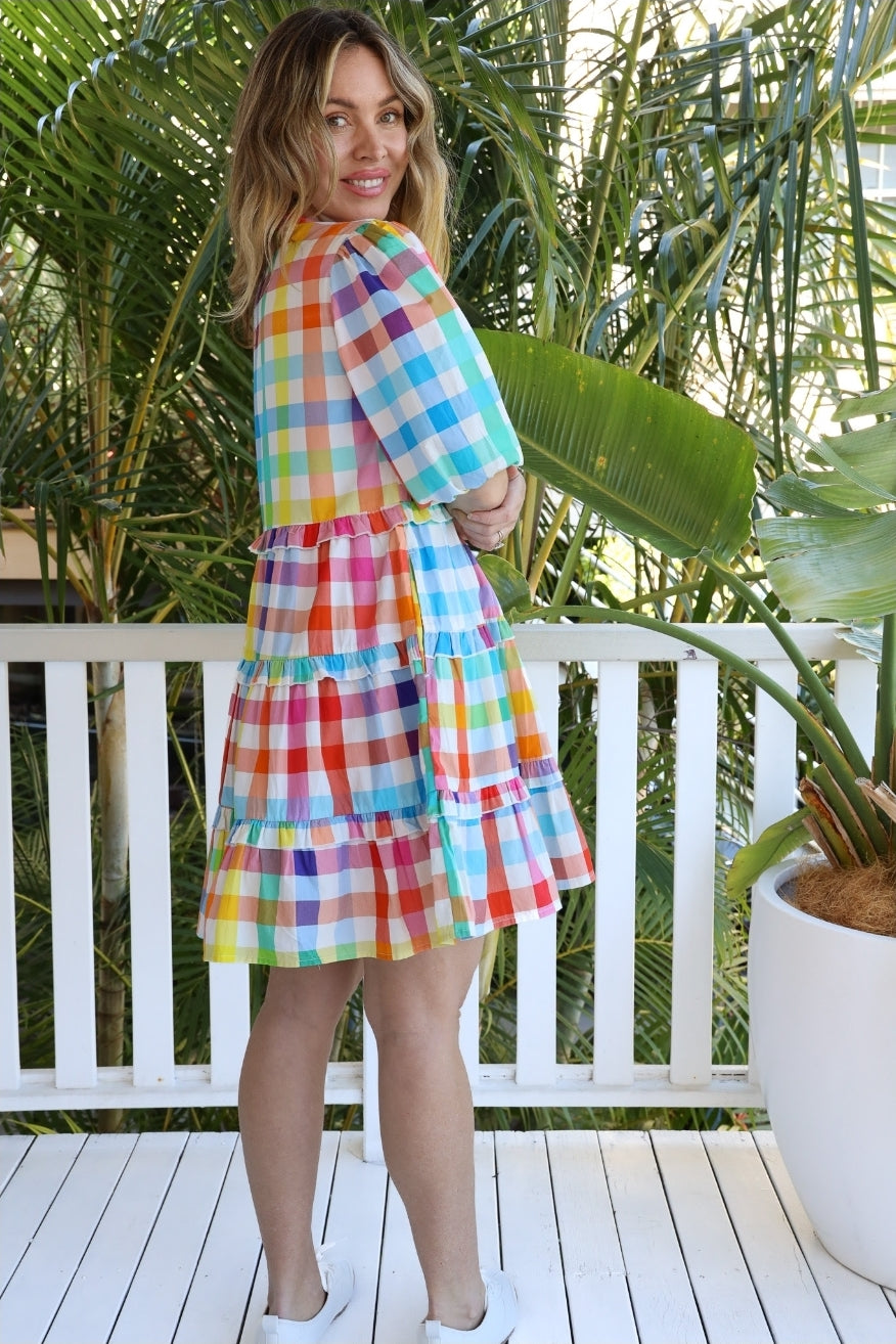 Gelto Check Dress