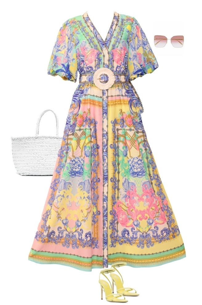 Chateau Spritz Maxi Dress