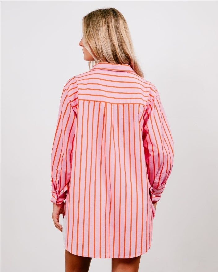 Sherbet Shirt Pink/Orange