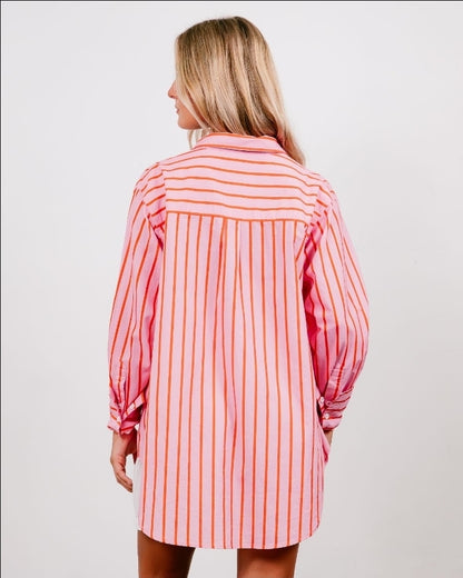 Sherbet Shirt Pink/Orange