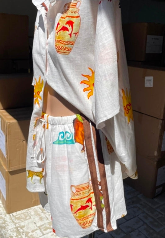 Mermaid Rodeo Short Set