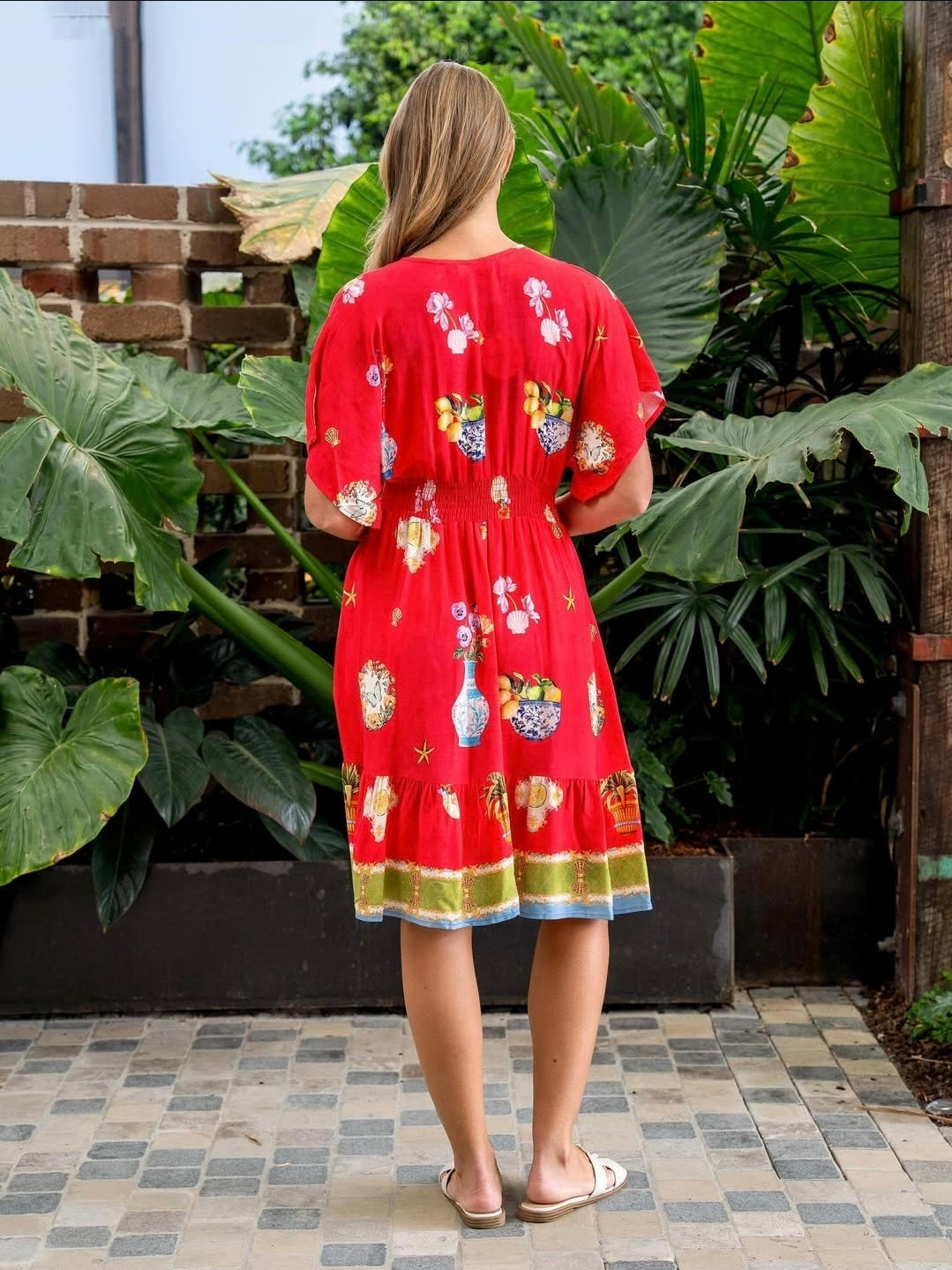 Sheperd Dress Red