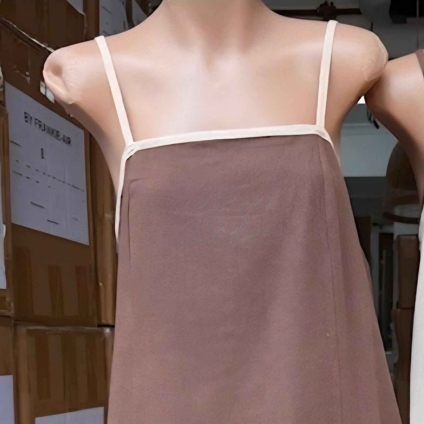 Chocolate Denim Dress