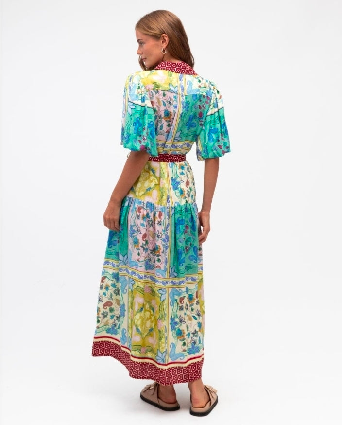 Garden Mosaic Maxi Dress