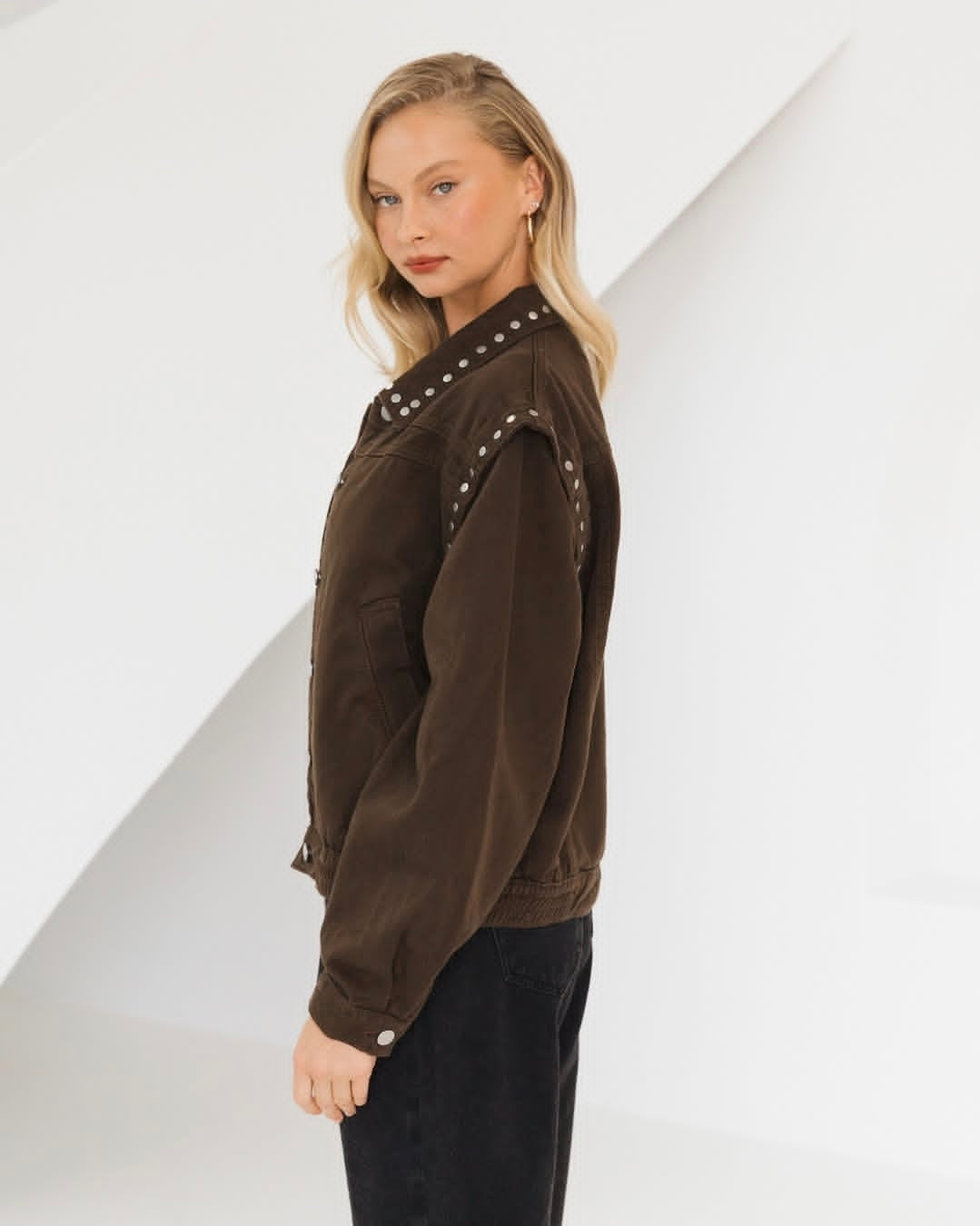 Texas Denim Jacket Brown