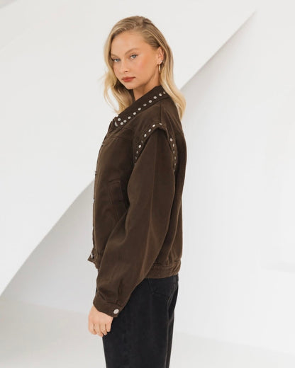 Texas Denim Jacket Brown