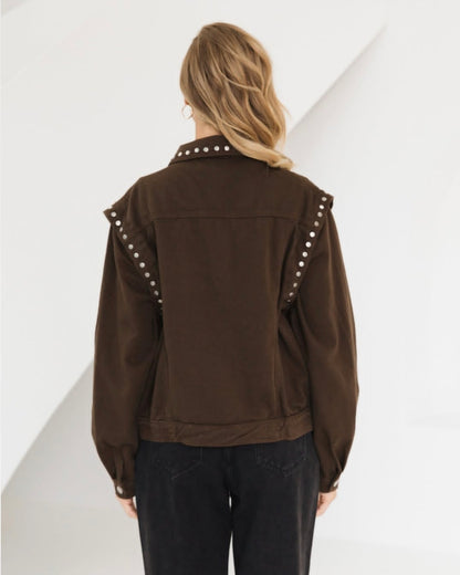 Texas Denim Jacket Brown
