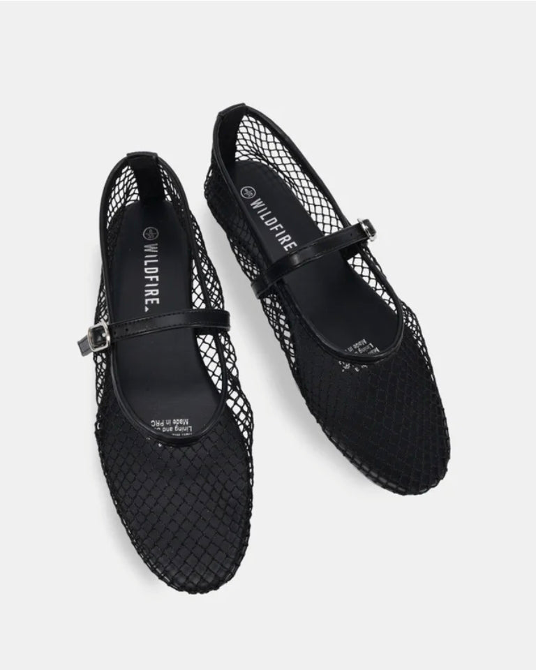 Embera Ballet Flats Black