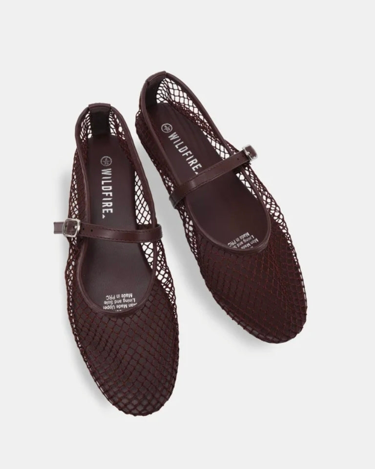 Embera Ballet Flats Chocolate