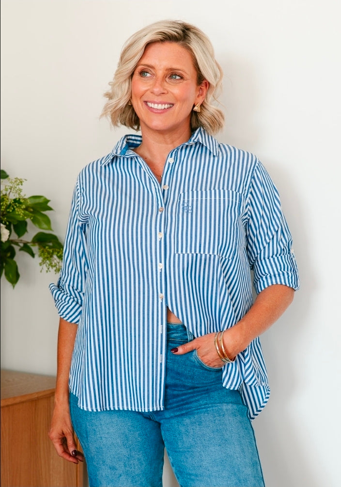 Blue Stripe Shirt