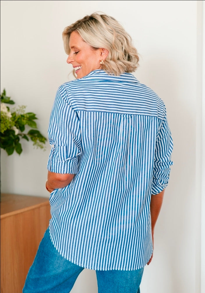 Blue Stripe Shirt