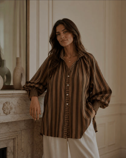 Kiik Luxe Shirt Toffee