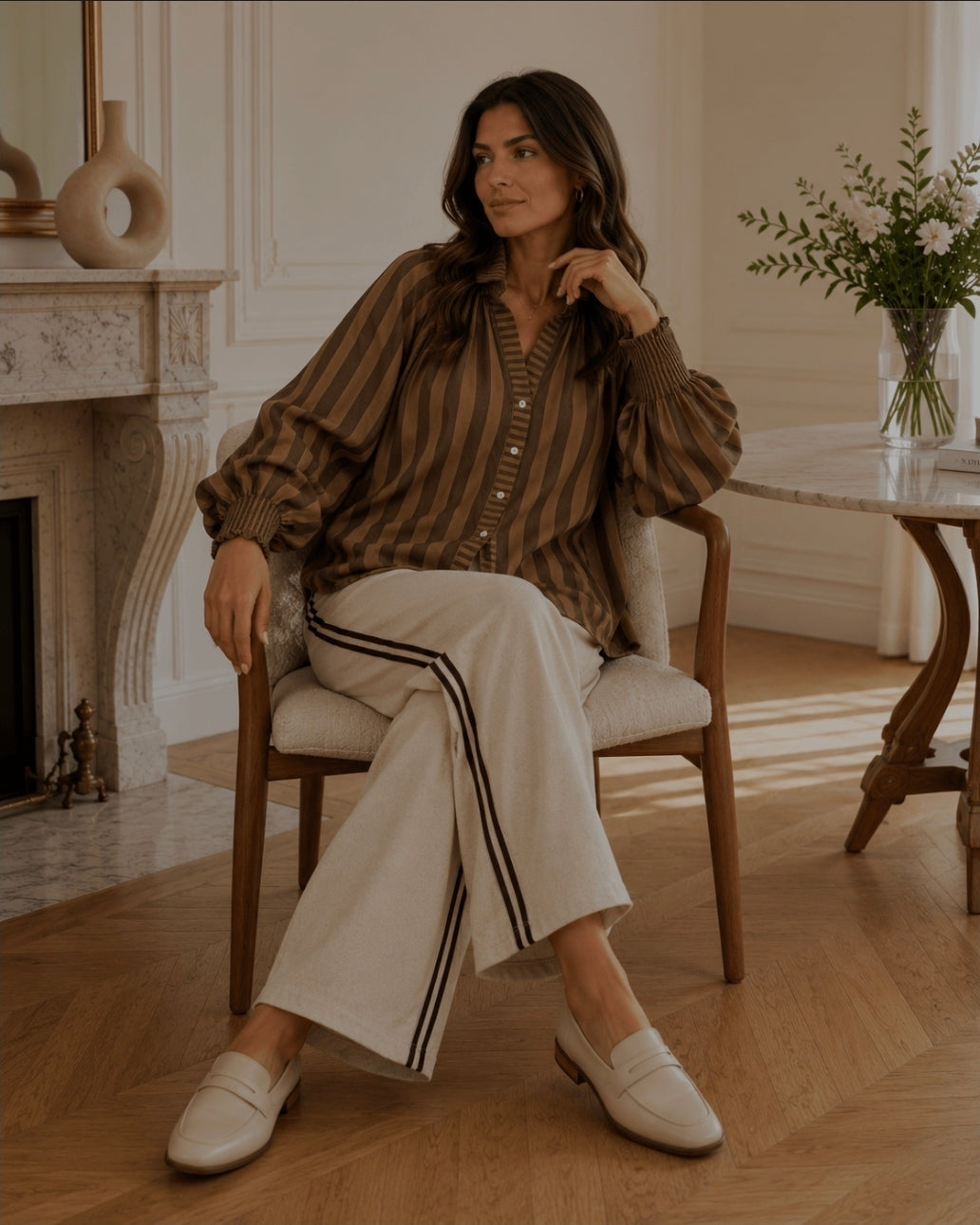 Kiik Luxe Shirt Toffee