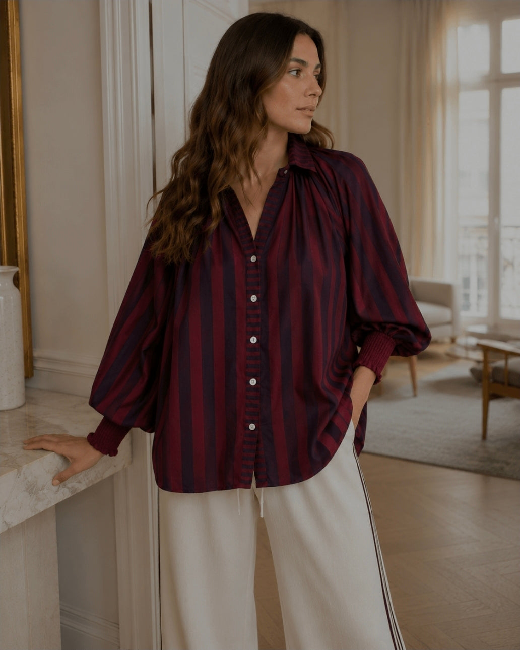 Kiik Luxe Shirt Ruby