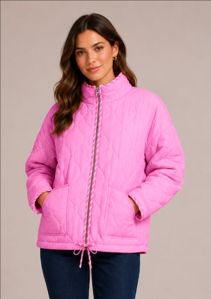 Quilted Jacket Pink