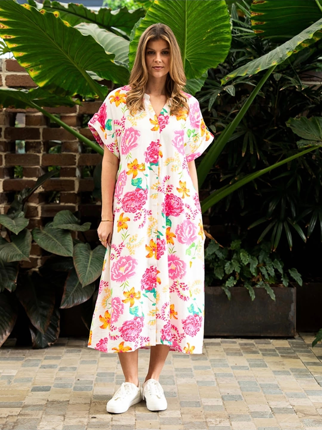 Katrina Midi Dress Floral