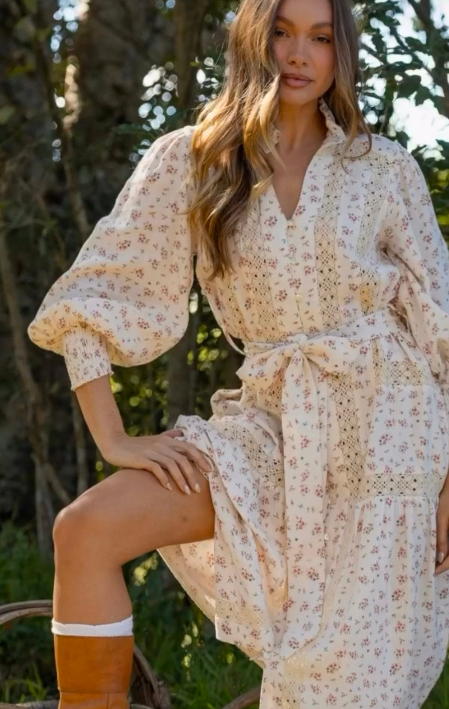 Ditsy Dress Floral Print