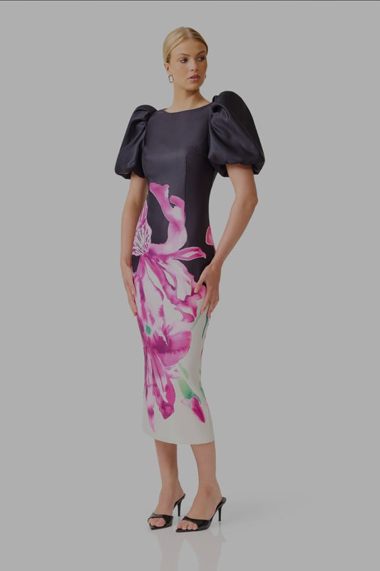 Petalia Midi Dress