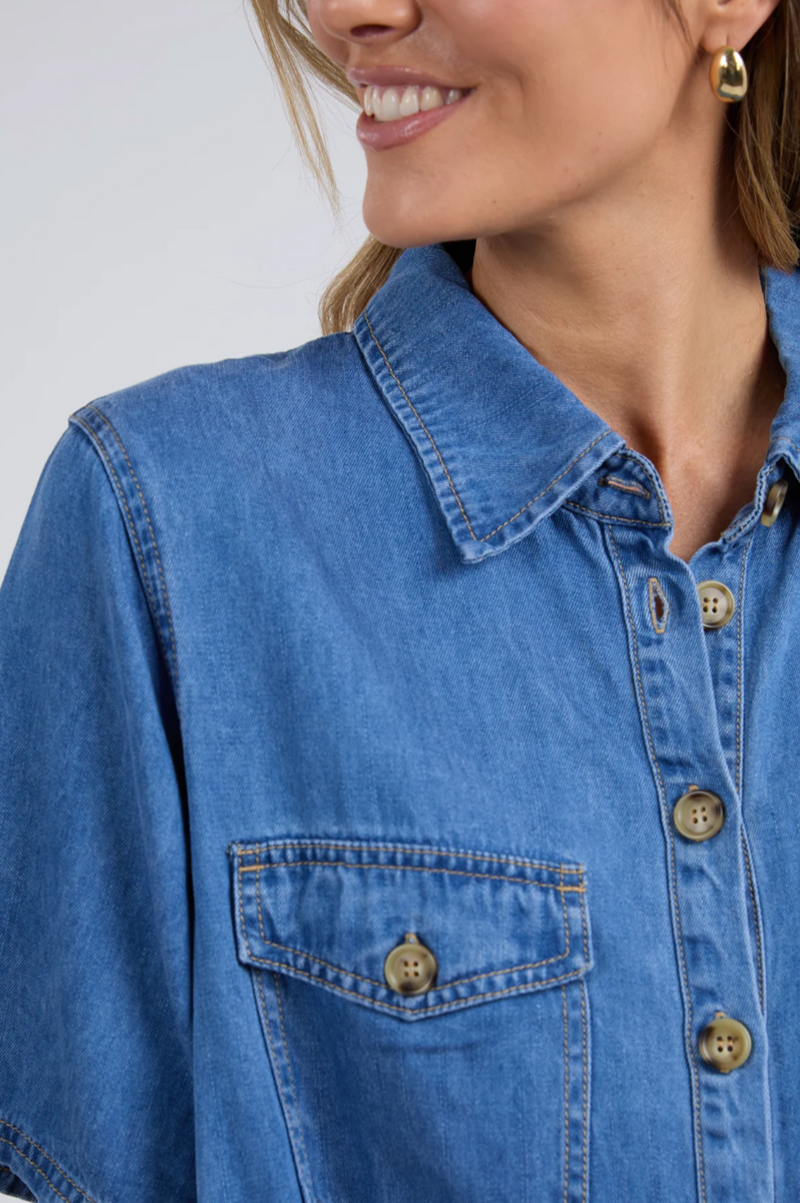 Alba Denim Dress