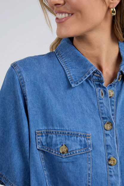 Alba Denim Dress