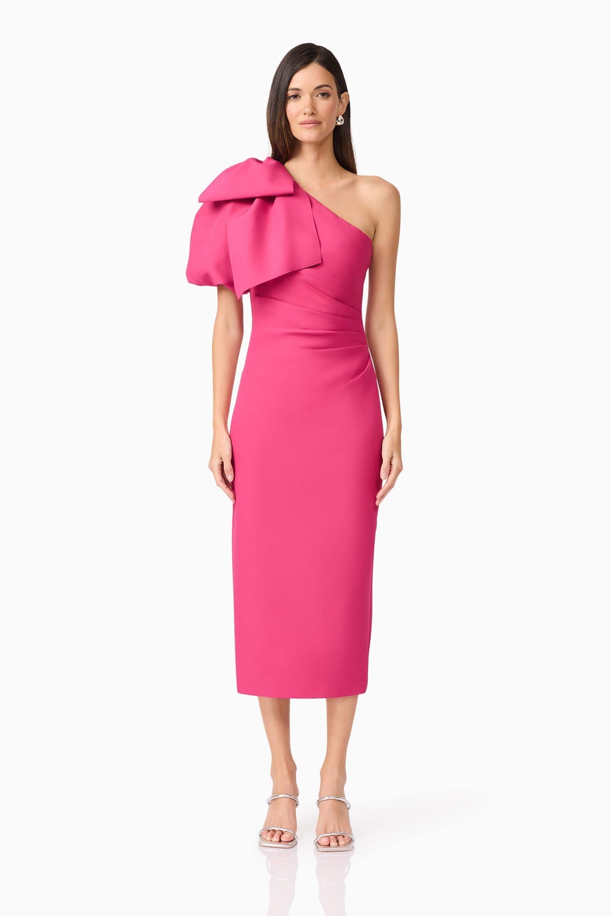 Elysie midi dress pink
