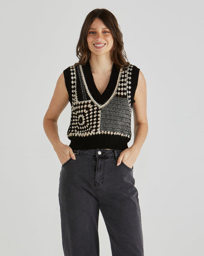 Erika Crochet Vest