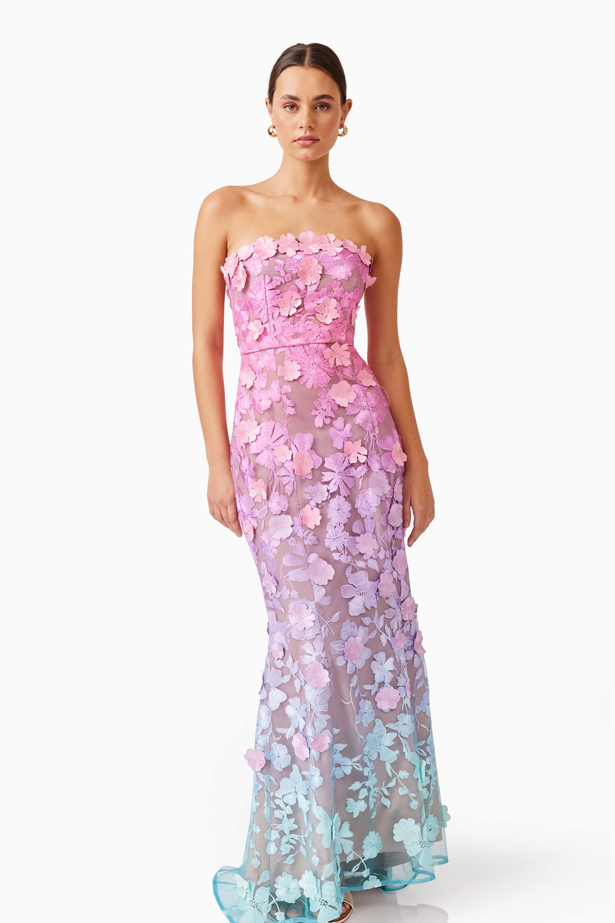 Elliatt Elle gown ombre multi