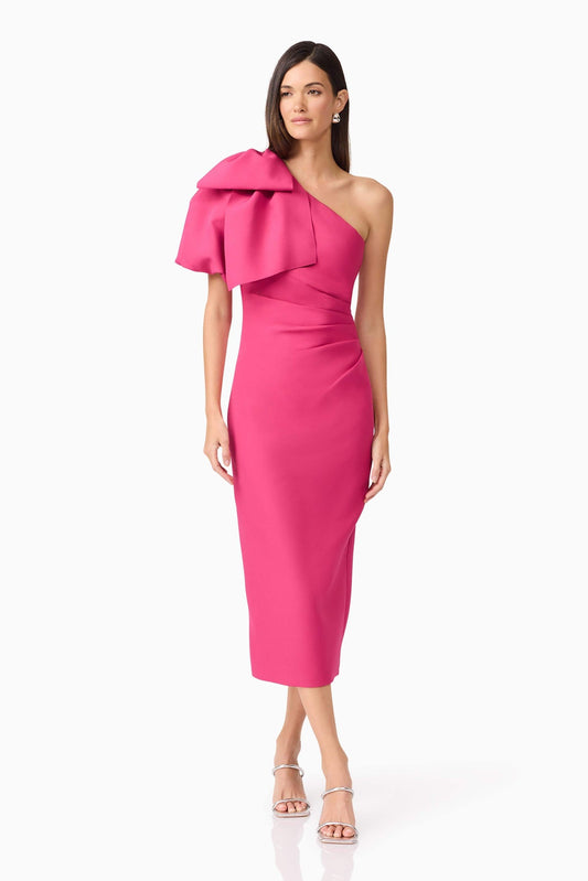 Elysie midi dress pink