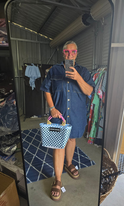 Vinny Dark Denim Dress